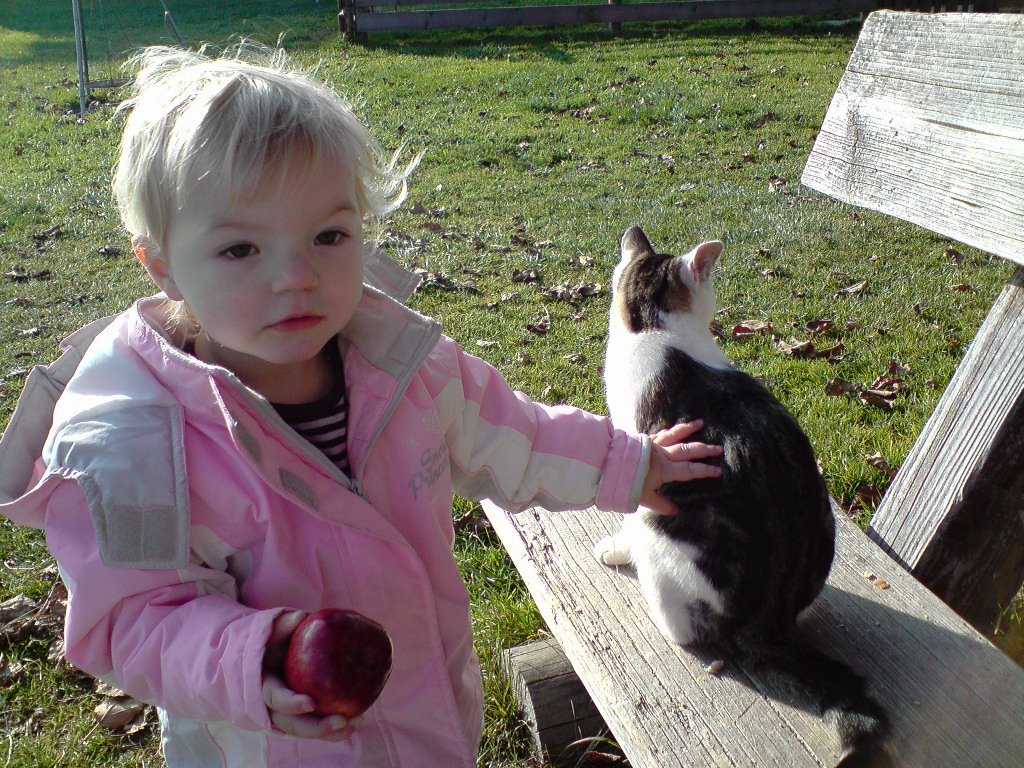 paula_katze.jpg - "Babba guck! Katsche!"